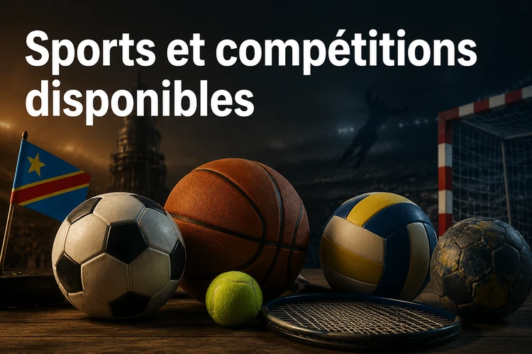 Sports et compétitions disponibles
